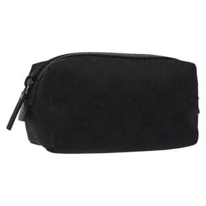 Pre Loved gucci Women Black Pouches